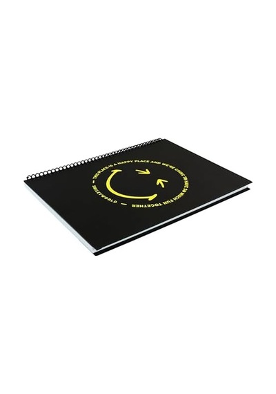 Smiley 18,5x25,5 100 Yaprak Çizgili Sert Kapak