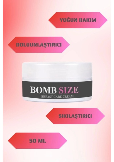 Bombsize Göğüs Şekillendirici Ve Sıkılaştırma 50 Ml + Çörek Otu Yağı 30 Ml