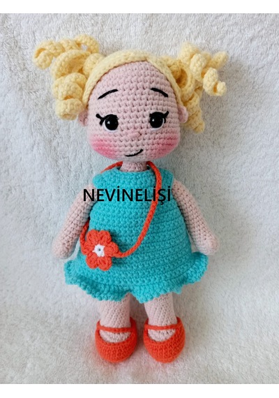 Amigurumi Balca Bebek Çok Renkli