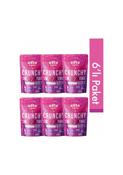 6'lı Smoothie Bites Kırmızı Orman Meyveleri 13.6g