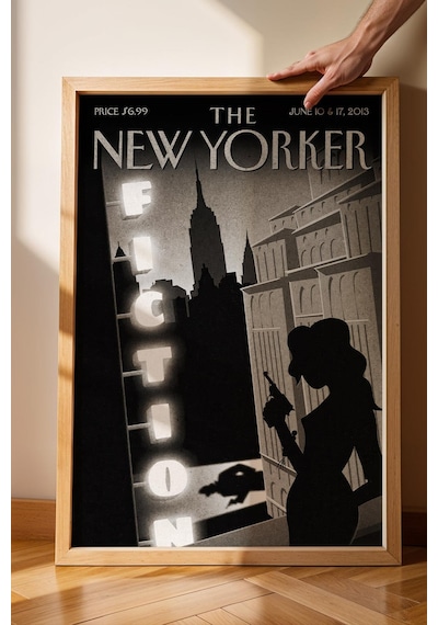 The New Yorker Çerçeveli Tablo June 10 2013