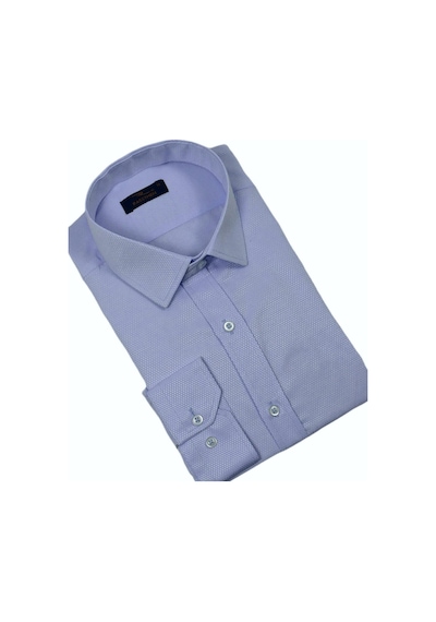 Erkek Silim Fit Uzun Kol Armürlü Gömlek Bgl-st03303 001