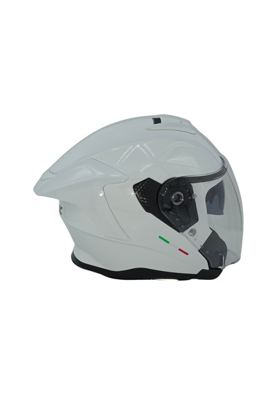 Arwic Yarım Motosiklet Kaskı Ar836 Güneş Vizörlü Ece-r 22.06 Beyaz