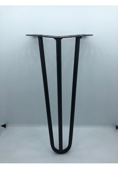 METAL,3 MİL 32*12*12 CM  SİYAH,SEHPA,PUF ,MOBİLYA AYAĞI ( 4 ADET)