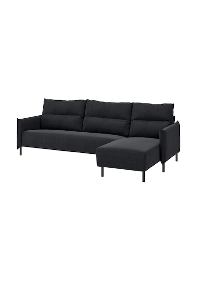 Ikea Mavi Rahat Kanepe - Uzanma Koltuklu 4'lü Kanepe
