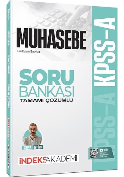 İndeks Akademi 2026 Kpss A Grubu Muhasebe Soru Bankası Çözümlü - Sinan Öztürk İndeks Akademi Yayıncılık