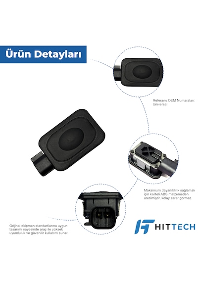 Land Rover ve Jaguar Uyumlu Çıtasız Bagaj Açma Düğmesi Butonu Switch OEM LR071910