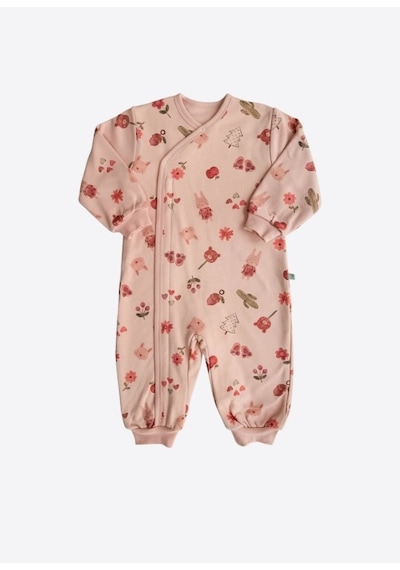 Kitikate Organik Uyku Tulumu Bunny Pembe Pudra