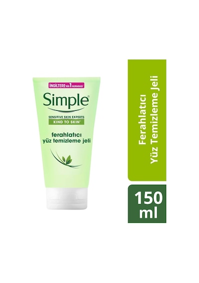 Simple Ferahlatıcı Yüz Temizleme Jeli 150 ML