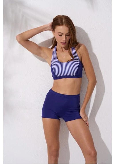 Pierre Cardin Şortlu Yüzücü Bikini Takım 241267 Marin