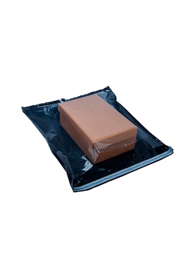 Kargo Poşeti Siyah Şeffaf Orta Boy 80 Mikron 200 Adet 30 x 37+5 CM