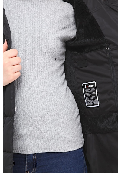 Benitto Kids Kız Çocuk Mont 51270-siyah Siyah