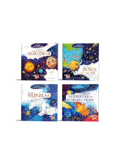 İlk Okuma Uzay Hikayeleri 4'lü Set