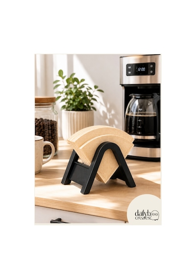 Filtre Kağıdı Standı-kahve Demleme Kağıdı Tutucu-v60 Kağıt Tutucu Stant- Filtre Kahve Düzenleyici Diğer