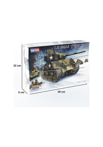 1/48 M4a3 76w Tankı Maketi- Hobbyboss 84805