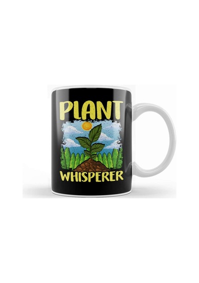 Cute & Funny Plant Whisperer Gardening Pun Kupa Bardak Porselen Karışık