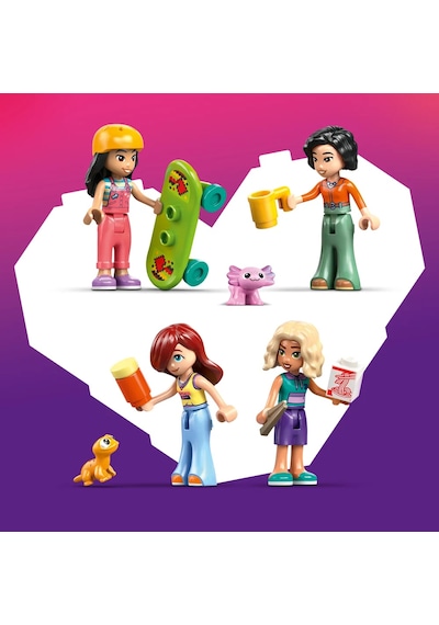 LEGO® Friends Liann'in Aile Evi Yapım Oyuncağı 42687 - 7 Yaş ve Üzeri Çocuklar için Yaratıcı Oyuncak Yapım Seti (946 Parça)