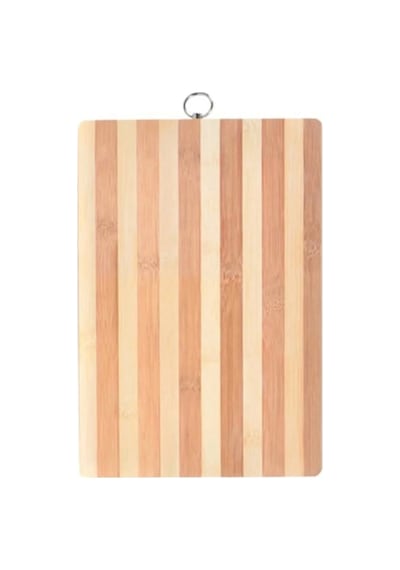 Bambu Kesim Panosu Kesme Tahtası 36x26 Cm Çok Renkli