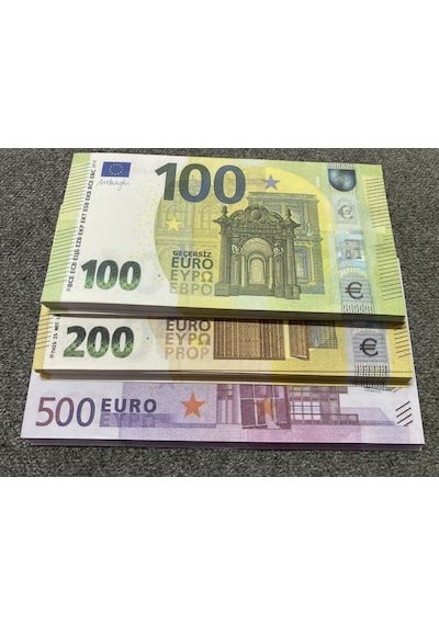 150 Adet Karışık Euro 100-200-500 Euro Geçersiz Eğlence Oyun Ş.
