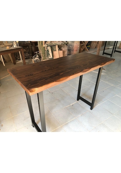 Bintaşmobilya Kütük Bar Masa-160X70.Cm