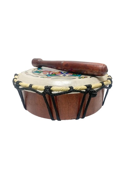Şaman Davulu 30cm Motifli Şamanik Mandala Davulu