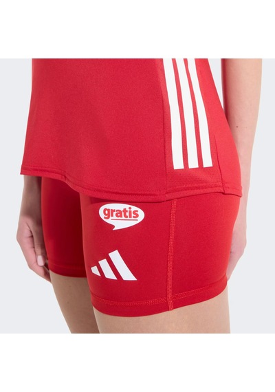Adidas Türkiye Voleybol Milli Takımı Kadın Voleybol Kırmızı Tayt Km7479