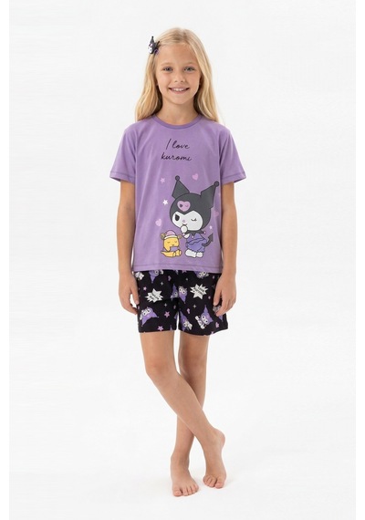 Alkın Kids 8-13 Yaş Kız Çocuk Karakter Baskılı %100 Pamuklu Kısa Kollu Şortlu Pijama Takımı Mor Alkın Kids 8-13 Yaş Kız Çocuk Karakter Baskılı %100 Pamuklu Kısa Kollu Şortlu Pijama Takımı Mor