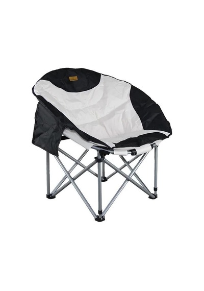 Madfox Moonchair Deluxe Katlanır Kamp Sandalyesi Siyah/gri Çok Renkli
