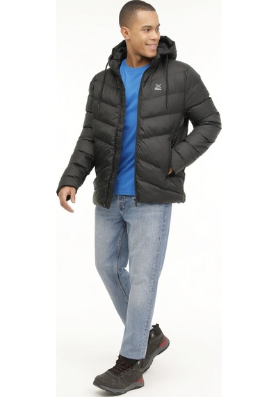 M-sn541 Marıo Coat 2pr Siyah Erkek Kısa Kaban Siyah