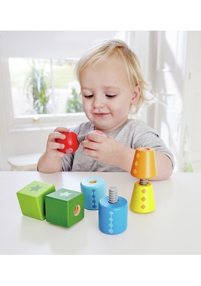 Hape Çevir Ve Döndür Bloklar Ahşap 2 Yaş+
