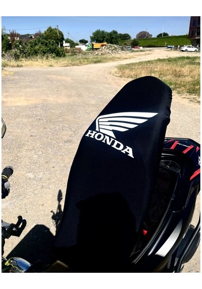 Honda Siyah Penye Motorsiklet Sele Kılıfı 1.kalite Likrali Penye Yıkanabilir