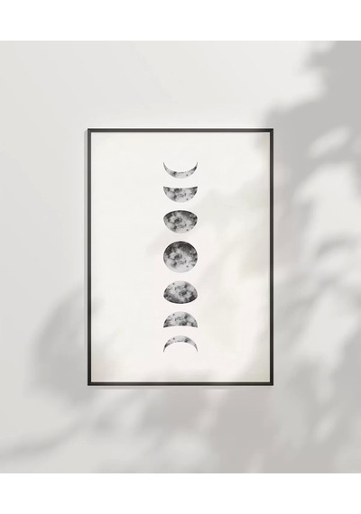 Çerçevesiz Poster Ay Işığının Ritmi