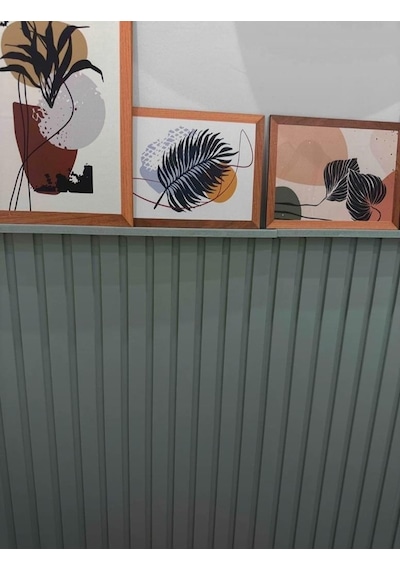 54x102 1 Adet Sidney Sütun Model Mdf Duvar Paneli Ham Boyanabilir Salon Koridor Mutfak Ham Mdf