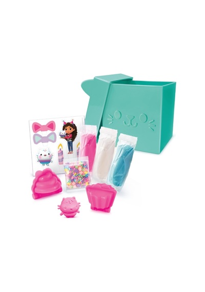 Gabby's Dollhouse Gizemli Turkuvaz Kutu Oyun Hamuru Seti Turkuaz
