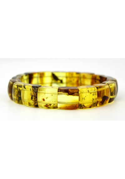 Bileklik Fosilli Roleks Özel Tasarım Ambergold Blk23-57 Çok Renkli