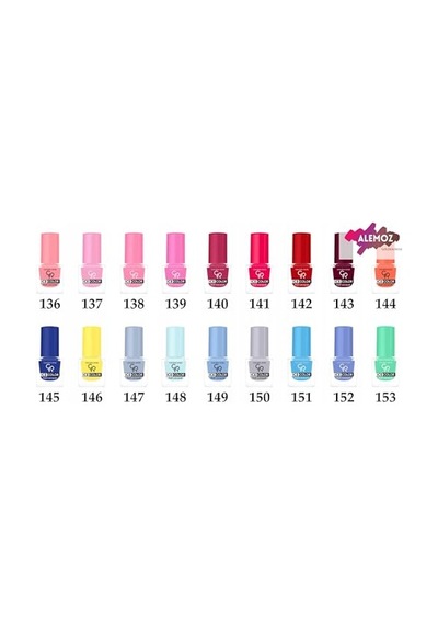 Ice Color Nail Lacquer No: 125 - Parlak Bitişli Mini Oje 6 Ml