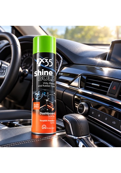 Fx35 Shine Bold Torpido Parlatıcı Sprey 600 Ml Kokusuz Ekstra Parlaklık Ve Uv Koruma 1