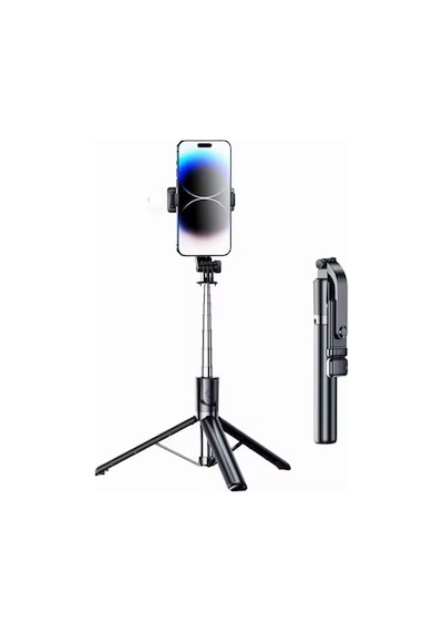 R1s 2in1 Çok Amaçlı Bluetooth Kumandalı 170cm Tripod + Selfie Çubuğu 170 Cm