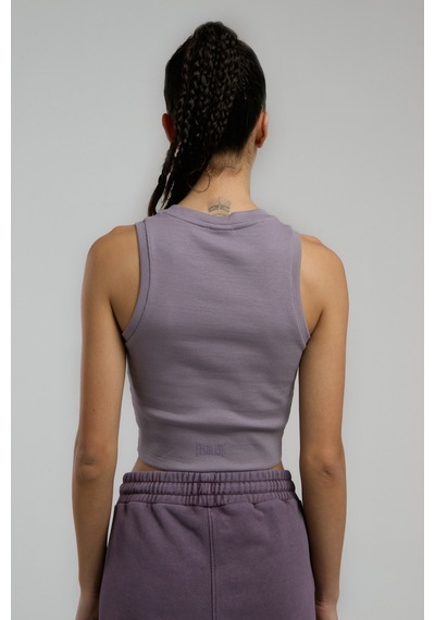 Everlast Ever Relaxed Rib Mürdüm Kadın Atlet Mürdüm