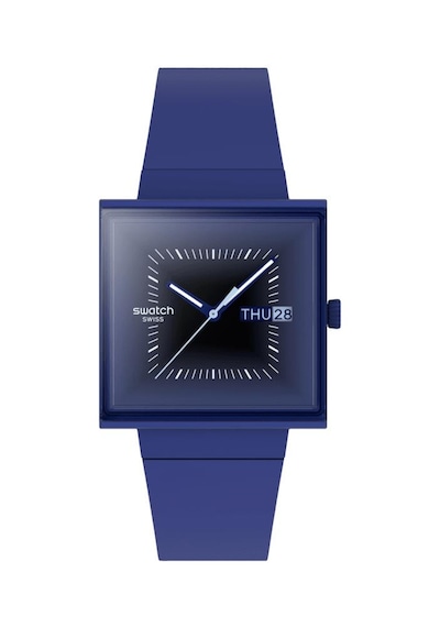 So34n700 Swatch Squarely Blacklight Unisex Kol Saati Çok Renkli