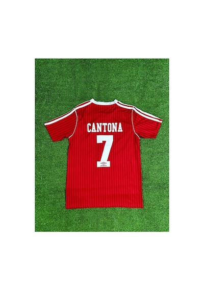 Manchester United 125.yıl İkonik Eric C'antona Forması Kırmızı