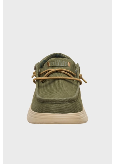 Hey Dude Wally Comf Worn Twill Makosen Ayakkabı Erkek Ayakkabı 45113-3bn Haki
