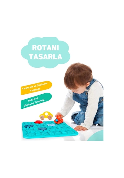 Code & Go Kodlama Oyuncağı, Stem, Mantıksal Yol Oluşturma Oyuncağı, Eğitici Oyuncak, Yaratıcı Düşünme, Akıl Ve Zeka Oyunu