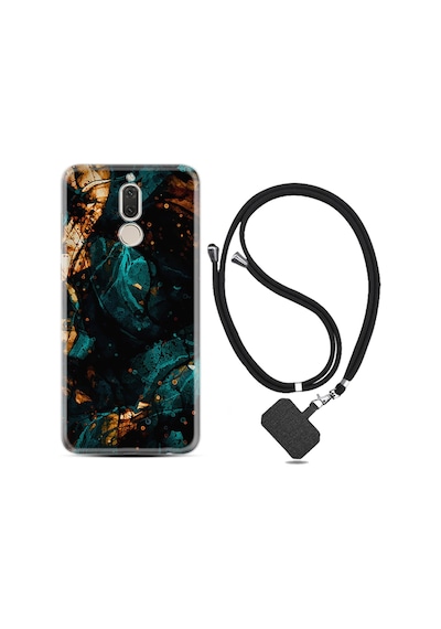 Huawei Mate 10 Lite Kılıf Boyun Askılı Karmaşa 1625