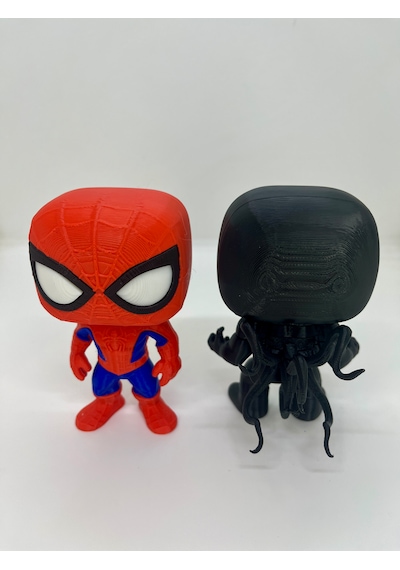 Venom Ve Spider-man 3d Figür