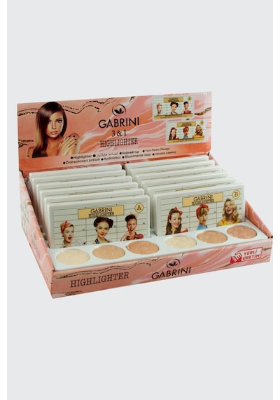 Gabrini 3lü Highlighter Palet Set-2 N145 Diğer