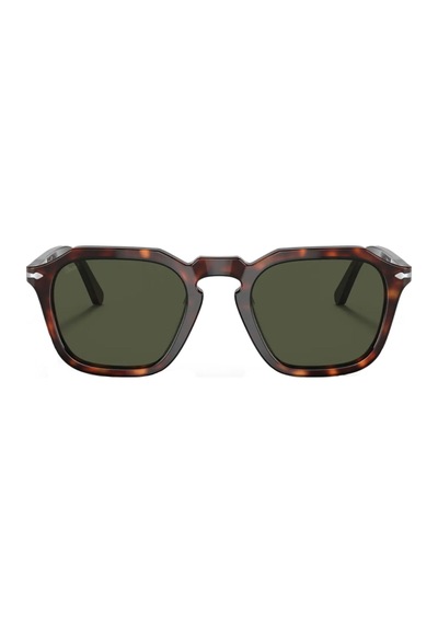 Persol 3292S 24/31 50 Unisex Kahve Köşeli Çerçeve Güneş Gözlüğü
