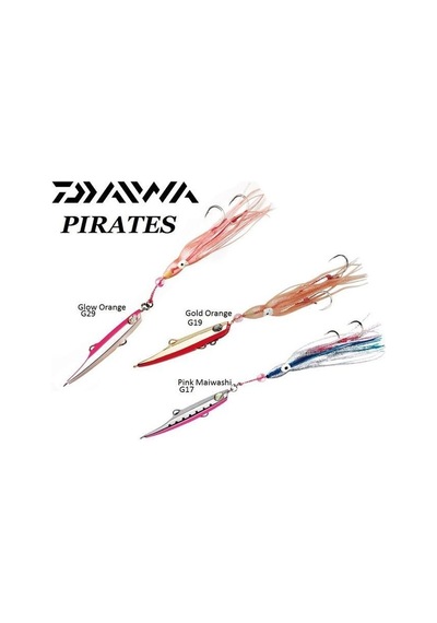 Daiwa Jig Pirates 200gr. Glow Orange Suni Yem
