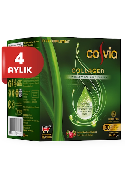 Cosvia Collagen Hidrolize Peptid 4 Pk. 120 Saşe 4 Aylık