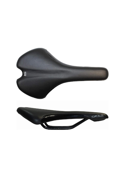 SELLE ROYAL SETA SELE ÇELİK RAY KELEPÇESİZ 260MM 130MM SİYAH ANTRASİT Siyah